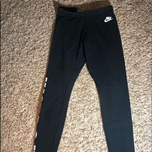 Nike black Just Do It Leggings